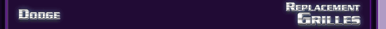 Dodge Replacement Grilles